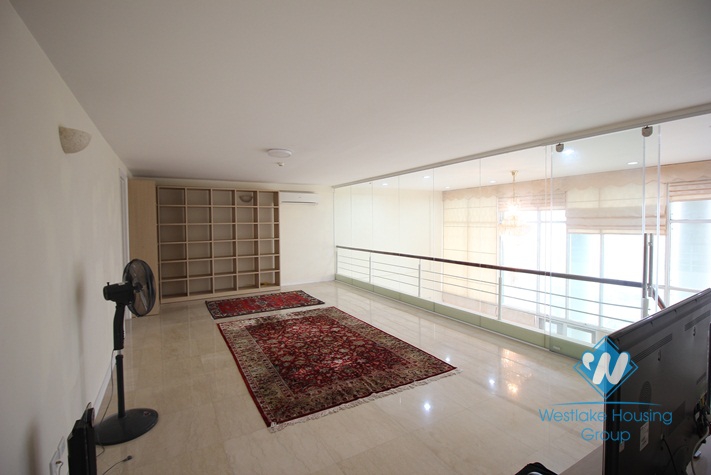 Spacious duplex apartment with 5 bedrooms for rent in Ciputra